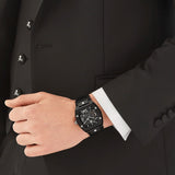 Philipp Plein The Skeleton Black Dial Black Silicone Strap Watch for Men - PWVBA0423 Authentic Buy Shop Now