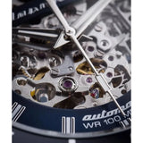 Maserati SFIDA Skeleton Automatic Blue Dial Silver Steel Strap Watch for Men - R8823140011 Authentic Buy Shop Now