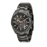 Maserati Attrazione Chronograph Black Dial Black Steel Strap Watch for Men - R8853151001 Authentic Buy Shop Now