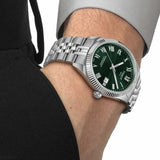 Tissot Ballade Powermatic 80 COSC Green Dial Silver Steel Strap Watch for Men - T156.408.11.093.00 Authentic Buy Shop Now