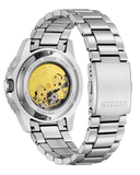 Citizen Mechanical Automatic Blue Dial Silver Steel Strap Watch for Men - NJ0178-81M Buy Now By Citizen