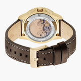 Citizen Mechanical Automatic Green Dial Brown Leather Strap Watch for Men - NJ0173-18X Buy Now By Citizen