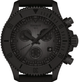 Tissot Seastar 1000 Chronograph Black Dial Black Rubber Strap Watch for Men - T120.217.37.061.00 Authentic Buy Shop Now