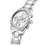 Maserati Competizione Chronograph Silver Dial Silver Steel Strap Watch for Men - R8853100041 Authentic Buy Shop Now