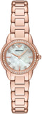 Emporio Armani Mia Mother of Pearl Dial Rose Gold Steel Strap Watch for Women - AR11671 Buy Now By Emporio Armani
