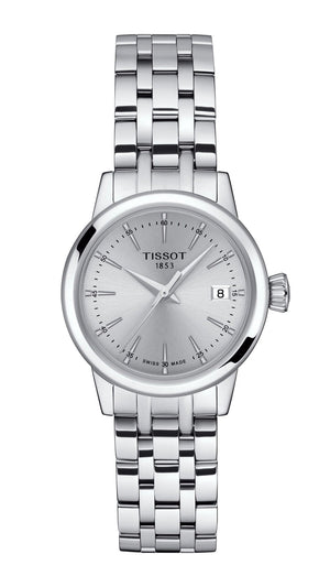 Tissot Bellissima Small Lady Silver Dial Silver Steel Strap Watch for Women - T129.210.11.031.00 Authentic Buy Shop Now