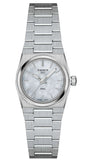 Tissot PRX Quartz Mother of Pearl Dial Silver Steel Strap Watch for Women - T137.010.11.111.00 Authentic Buy Shop Now