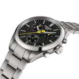 Tissot PR 100 Tour De France Chronograph Black Dial Silver Steel Strap Watch for Men - T150.417.11.051.00 Authentic Buy Shop Now
