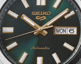 Seiko 5 Sports Automatic Green Dial Silver Steel Strap Watch for Men - SRPL57K1 Authentic Buy Shop Now