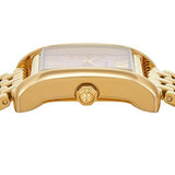 Tory Burch Eleanor Mother of Pearl Pink Dial Gold Steel Strap Watch for Women - TBW1077 Buy Now By Tory Burch