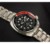 Seiko Prospex Turtle Divers Automatic Black Dial Silver Steel Strap Watch for Men - SRP789J1 Authentic Buy Shop Now