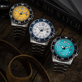 Citizen Mechanical Automatic White Dial Silver Steel Strap Watch for Men - NJ0171-81A Buy Now By Citizen