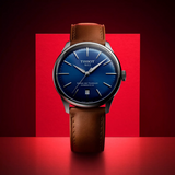 Tissot Chemin des Tourelles Automatic Powermatic 80 Blue Dial Brown Leather Strap Watch for Men - T139.407.16.041.00 Authentic Buy Shop Now