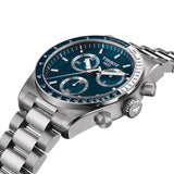 Tissot PR516 Chronograph Blue Dial Silver Steel Strap Watch for Men - T149.417.11.041.00 Authentic Buy Shop Now