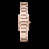 Emporio Armani Genni Green Dial Rose Gold Steel Strap Watch for Women - AR11641 Buy Now By Emporio Armani