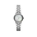 Emporio Armani Alpha Mother of Pearl Dial Silver Steel Strap Watch for Women - AR1803 Buy Now By Emporio Armani