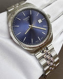Tissot Ballade Quartz Blue Dial Silver Steel Strap Watch for Men - T156.410.11.041.00 Authentic Buy Shop Now