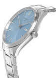 Tissot PR 100 Ice Blue Dial Silver Steel Strap Watch for Men - T150.410.11.351.00 Authentic Buy Shop Now