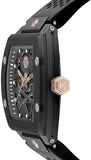 Philipp Plein The $Keleton Black Dial Black Silicone Strap Watch for Men - PWVBA0523 Authentic Buy Shop Now