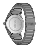 Hugo Boss Candor Grey Dial Grey Steel Strap Watch for Men - 1514078 Buy Now By Hugo Boss