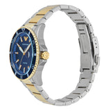 Emporio Armani World Explorer Blue Dial Two Tone Steel Strap Watch for Men - AR11682 Buy Now By Emporio Armani