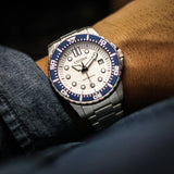 Citizen Mechanical Automatic White Dial Silver Steel Strap Watch for Men - NJ0171-81A Buy Now By Citizen