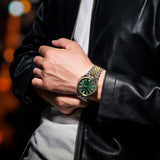 Citizen Tsuyosa 60 Automatic Green Dial Two Tone Steel Strap Watch for Men - NK0024-54X Authentic Buy Shop Now