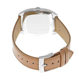 Tissot Stylist Quartz Silver Dial Brown Leather Strap Watch for Women - T159.909.16.031.00 Authentic Buy Shop Now