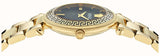 Versace Reve Analog Black Dial Gold Steel Strap Watch for Women - VE8B00624 Buy Now By Versace