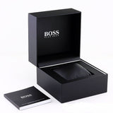 Hugo Boss Candor Black Dial Gold Steel Strap Watch for Men - 1514077 Buy Now By Hugo Boss