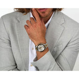 Maserati SFIDA Chronograph Silver Dial Two Tone Steel Strap Watch for Men - R8873640024 Authentic Buy Shop Now
