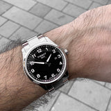 Tissot T-Sport Gent XL Black Dial Silver Steel Strap Watch for Men - T116.410.11.057.00 Authentic Buy Shop Now