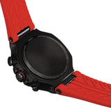 Tissot T Race Chronograph Black Dial Red Rubber Strap Watch for Men - T141.417.37.061.01 Buy Now By Tissot