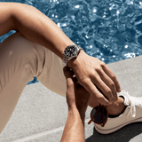 Tudor Pelagos Black Dial Grey Steel Strap Watch for Men - M25407N-0001