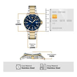 Emporio Armani World Explorer Blue Dial Two Tone Steel Strap Watch for Men - AR11682 Buy Now By Emporio Armani