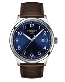 Tissot T-Sport Gent XL Blue Dial Brown Leather Strap Watch for Men - T116.410.16.047.00 Authentic Buy Shop Now