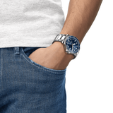 Tissot Seastar 1000 Powermatic 80 Blue Dial Silver Steel Strap Watch for Men - T120.407.11.041.03 Authentic Buy Shop Now