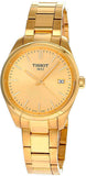 Tissot PR 100 Gold Dial Gold Steel Strap Watch for Women - T150.210.33.021.00 Authentic Buy Shop Now