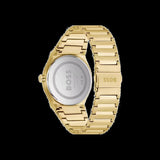 Hugo Boss Candor Black Dial Gold Steel Strap Watch for Men - 1514077 Buy Now By Hugo Boss