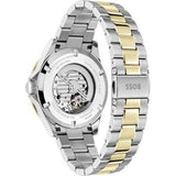 Hugo Boss Troper Chronograph Automatic Blue Dial Two Tone Steel Strap Watch for Men - 1514201 Authentic Buy Shop Now
