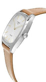 Tissot Stylist Quartz Silver Dial Brown Leather Strap Watch for Women - T159.909.16.031.00 Authentic Buy Shop Now