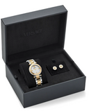 Versace Reve Analog White Dial Two Tone Steel Strap Watch for Women - VE8B00724 Buy Now By Versace