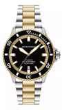 Emporio Armani Sea Explorer Black Dial Two Tone Steel Strap Watch for Men - AR60089 Buy Now By Emporio Armani