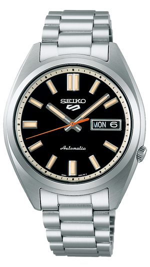 Seiko 5 Sports SNXS Series Automatic Black Dial Silver Steel Strap Watch for Men - SRPK89K1 Buy Now By Seiko