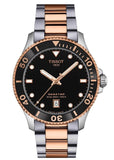 Tissot Seastar 1000 Quartz Black Dial Two Tone Steel Strap Watch for Men - T120.410.22.051.01 Authentic Buy Shop Now