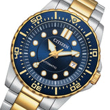Citizen Mechanical Automatic Blue Dial Two Tone Steel Strap Watch for Men - NJ0174-82L Buy Now By Citizen