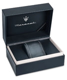 Maserati Epoca Chronograph Blue Dial Two Tone Steel Strap Watch for Men - R8873618030 Authentic Buy Shop Now