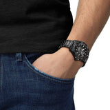 Tissot Seastar 1000 Quartz Black Dial Black Steel Strap Watch for Men - T120.410.33.051.00 Authentic Buy Shop Now