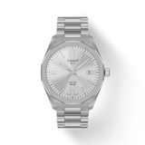 Tissot PRC 100 Solar Quartz Silver Dial Silver Steel Strap Watch for Men - T151.422.11.031.00 Authentic Buy Shop Now
