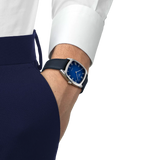 Tissot Stylist Quartz Blue Dial Blue Leather Strap Watch for Men - T159.909.16.043.00 Authentic Buy Shop Now